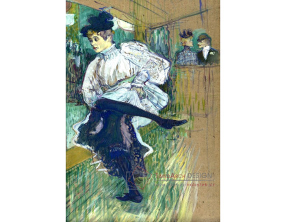 D-6367 Henri de Toulouse-Lautrec - Tanečnice Jane Avril