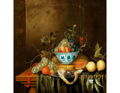 D-9819 Theodor van Aenvanck - Porcelánová mísa s ovocem