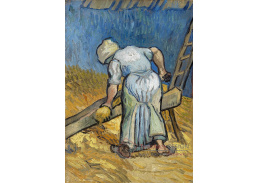 VR2-366 Vincent van Gogh - Selka řezající slámu