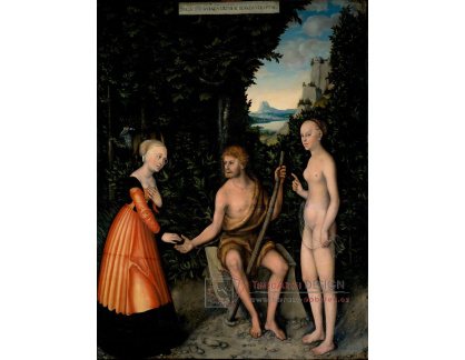 VlCR-244 Lucas Cranach - Herkules na rozcestí