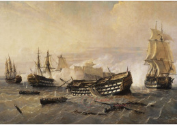 VL189 Rafael Monleon y Torres - Britské lodě v sedmileté válce před Havanou