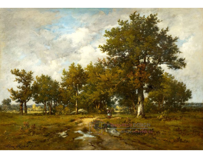 A-796 Leon Richet - Krajina s rolnickou ženou