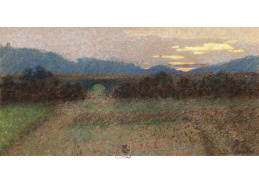 Jakub Schikaneder - Západ slunce
