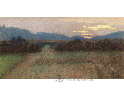 Jakub Schikaneder - Západ slunce