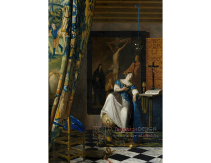 DDSO-2831 Johannes Vermeer - Alegorie katolické víry