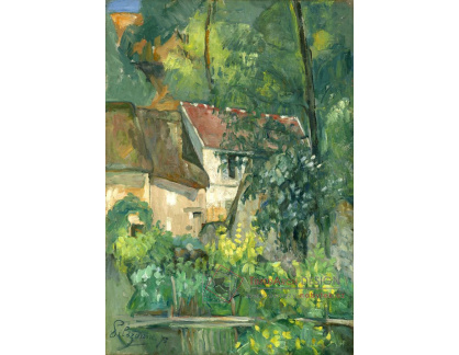 D-7987 Paul Cézanne - Dům v Pere Lacroix