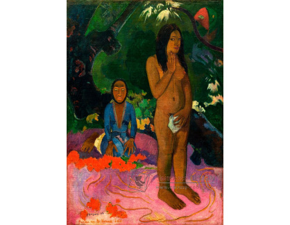R9-102 Paul Gauguin - Parau Na Te Varua Ino, slova diabla