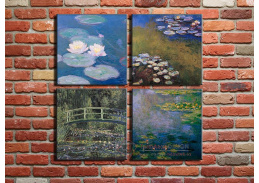 Obrazový set 4D Claude Monet