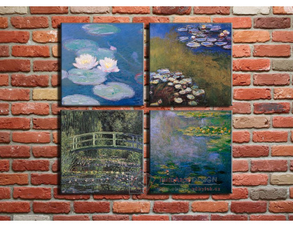 Obrazový set 4D Claude Monet