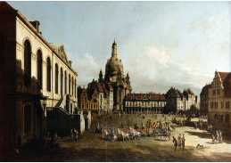SO IV-328 Bernardo Bellotto - Neumarkt v Drážďanech