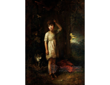 KO V-499 Thomas Gainsborough - Chlapec s kočkou
