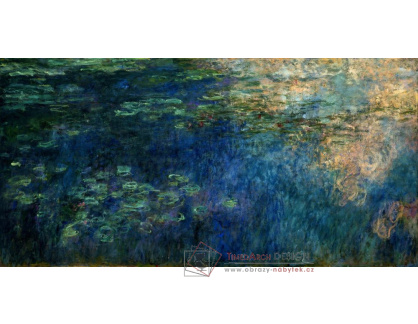 A-263 Claude Monet - Odrazy mraků na leknínech