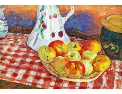 A-1372 Pierre Bonnard - Červené a žluté jablka
