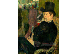 D-6377 Henri de Toulouse-Lautrec - Portrét pana Delaporte