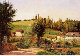 VCP-186 Camille Pissarro - Cesta do Hermitage v Pontoise