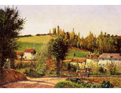 VCP-186 Camille Pissarro - Cesta do Hermitage v Pontoise