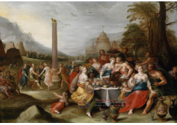 SO VIII-77 Frans Francken - Uctívání zlatého telete