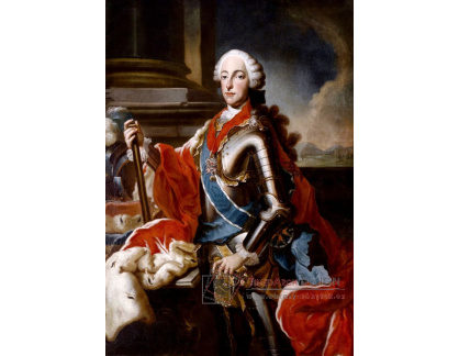 SO XVII-256 Georges Desmarées - Portrét Maximiliana III Josefa Bavorského