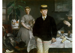 VEM 73 Édouard Manet - Oběd v ateliéru