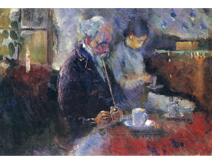 VEM13-04 Edvard Munch - U stolku s kávou