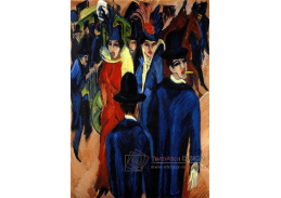 VELK 89 Ernst Ludwig Kirchner - Ulice v Berlíně