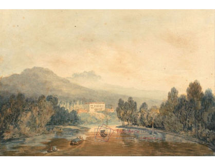 VTR-59 Joseph Mallord William Turner - Villa Salviati na Arno