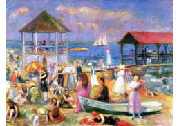 SO V-398 William Glackens - Scéna z pláže