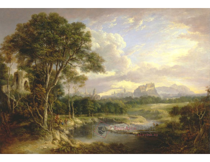 SO XVI-85 Alexander Nasmyth - Pohled na Edinburgh