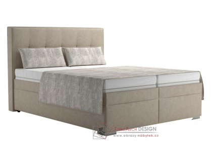 TREND, čalouněná postel 180x200cm, výběr provedení