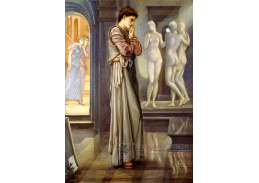 A-5695 Edward Burne-Jones - Pygmalion a obraz