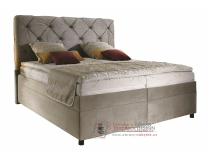 PALLADIO, čalouněná postel - boxspring 180x200cm, výběr provedení