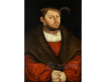 VlCR-223 Lucas Cranach - Portrét Johanna Friedricha von Sachsen