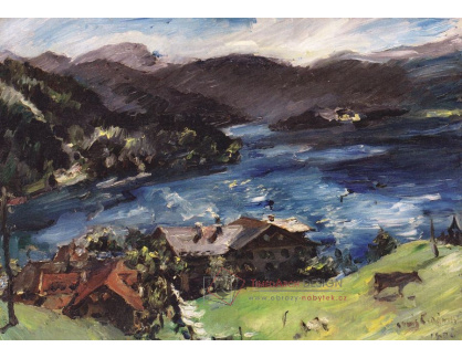 VLC 2 Lovis Corinth - Walchensee, krajina s dobytkem