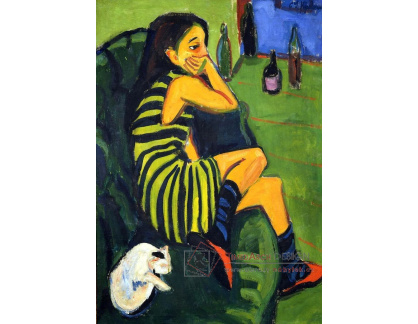 VELK 27 Ernst Ludwig Kirchner - Artistka Marcella