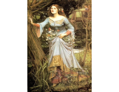 VANG35 John William Waterhouse - Ophelie
