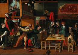 DDSO-1787 Neznámý autor - Motiv z veřejného domu