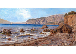 VP385 Harald Adolf Nikolaj Jerichau - Na pobřeží Sorrento