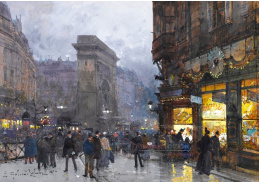SO XI-438 Eugene Galien-Laloue - Paříž, Porte Saint-Denis