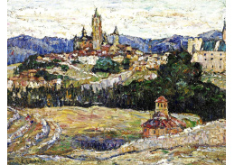 KO III-113 Ernest Lawson - Pohled na Segovia