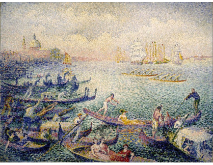 KO III-171 Henri Edmond Cross - Regata v Benátkách