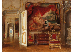 A-1075 Hermann Kern - Interiér z paláce Esterhazy v Eisenstadtu