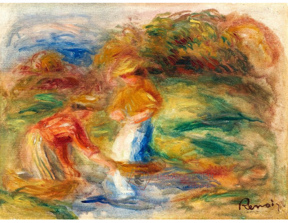 A-1827 Pierre-Auguste Renoir - Dvě pradleny
