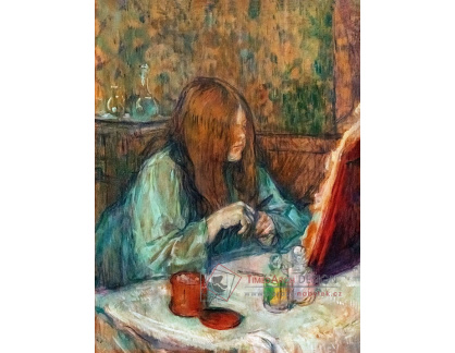 D-6354 Henri de Toulouse-Lautrec - Madame Poupoule při toaletě