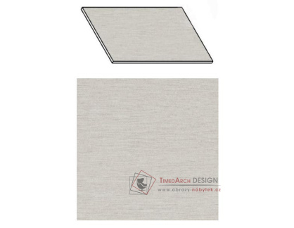 Kuchyňská pracovní deska 100 cm aluminium mat