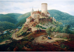 VCM 653 Antonín Mánes - Křivoklát