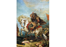 VEF 51 Eugene Ferdinand Victor Delacroix - Attila a jeho hordy