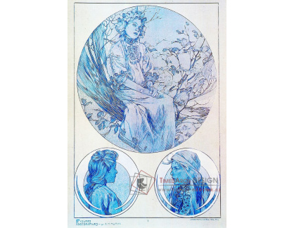 VAM70 Alfons Mucha - Dekorace