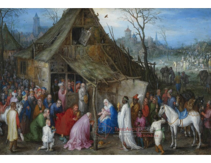 A-7470 Jan Brueghel - Klanění tří králů