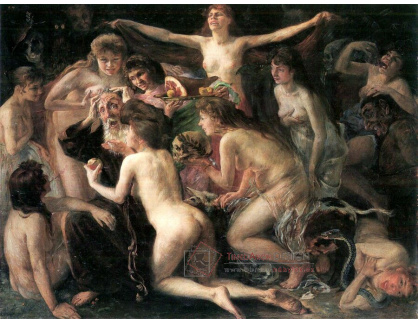 VLC 20 Lovis Corinth - Pokušení svatého Antonína