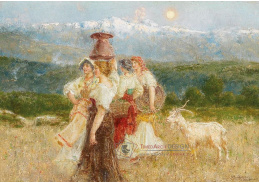 DDSO-2126 Augustin Salinas y Teurel - Návrat domů z polí
